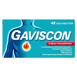 Gaviscon Erdbeer Kautabletten