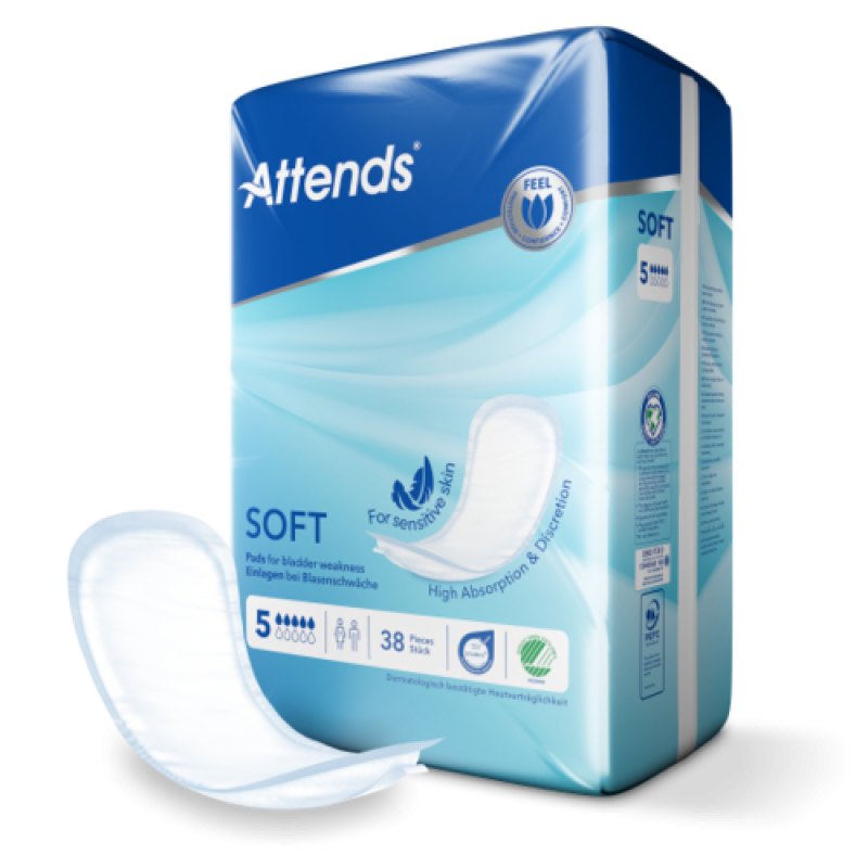 Attends Soft 5 Einlagen