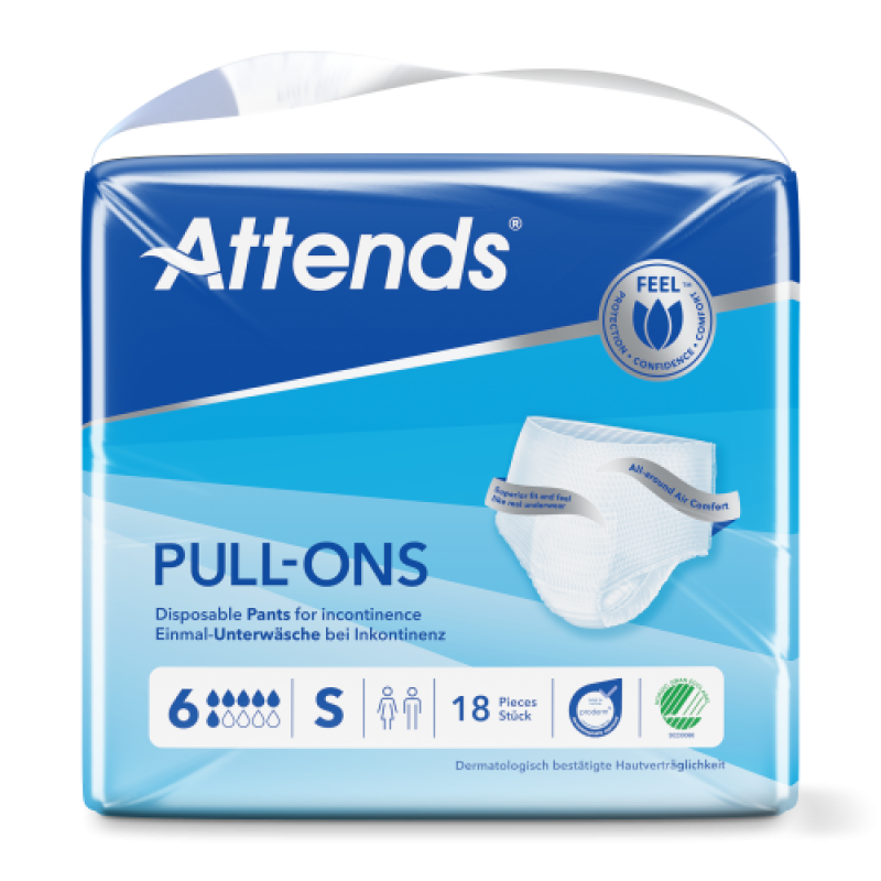 Attends Pull-Ons 6 S