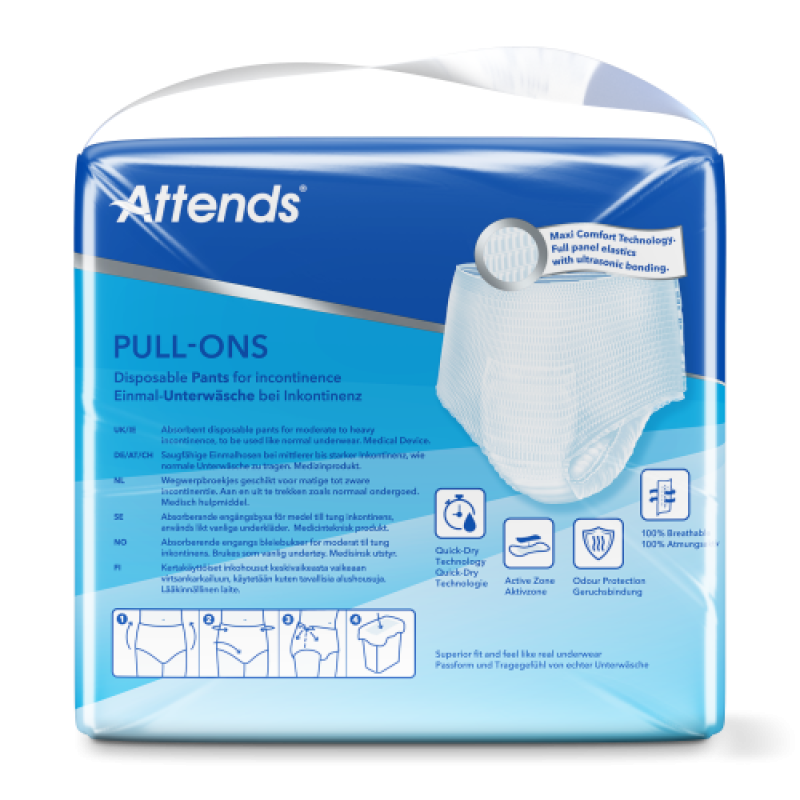 Attends Pull-Ons 6 S