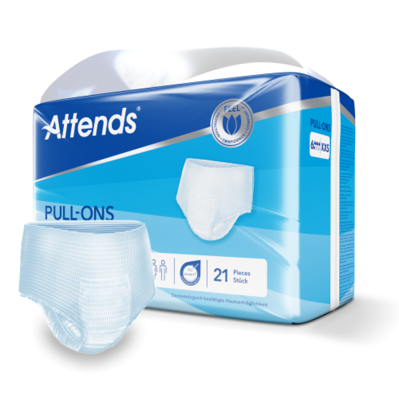 Attends Pull-Ons 6 XXS