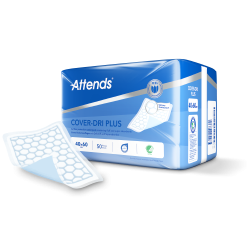 Attends Cover Dri Plus 40×60
