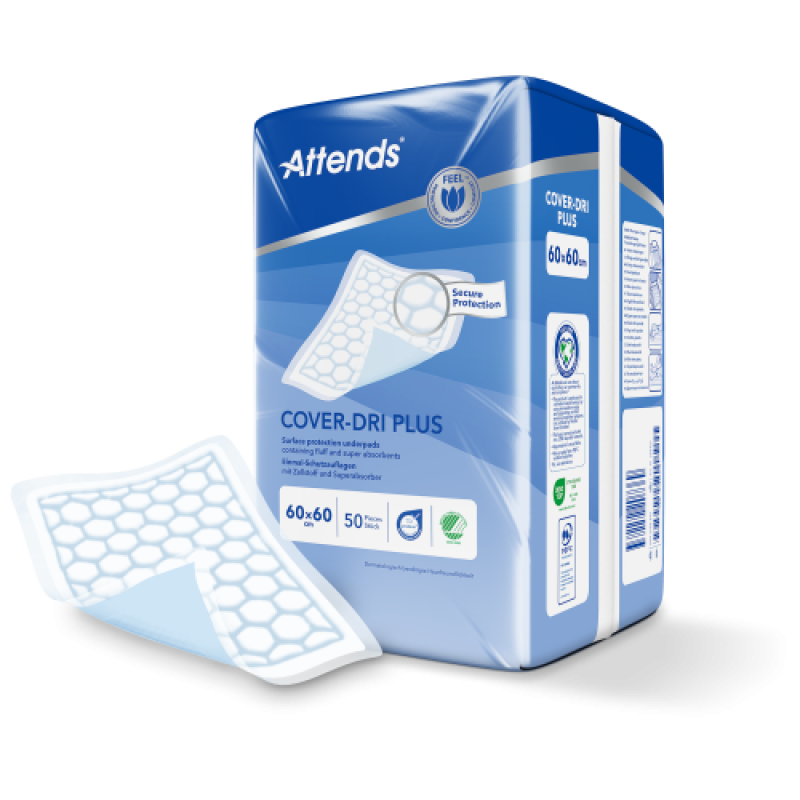 Attends Cover Dri Plus 60×60