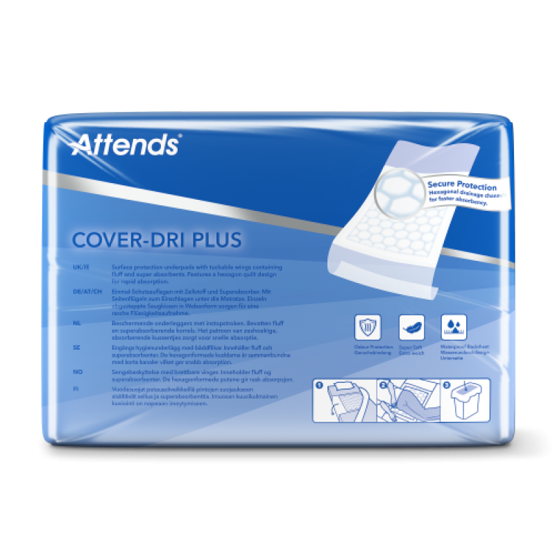 Attends Cover Dri Plus 80×170