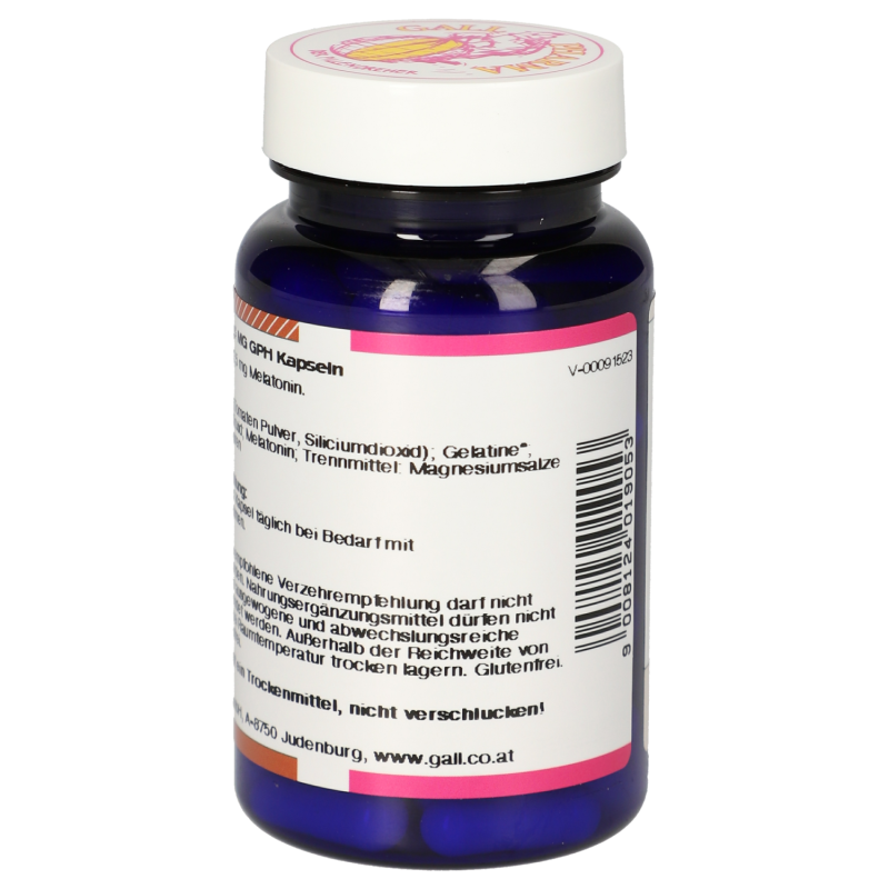 Gall Pharma MELATONIN 2,5mg Kapseln regulierend auf Wach- Schlafrhythmus