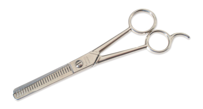 Canal Effillierschere vernickelt