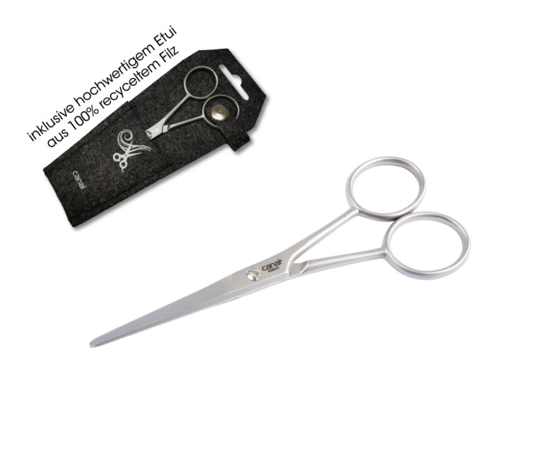 Canal Bart- und Haarschere rostfrei