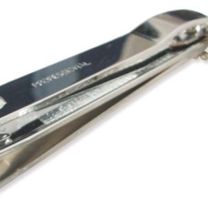 Canal Fußnagelknipser mit Kette & Feile vernickelt