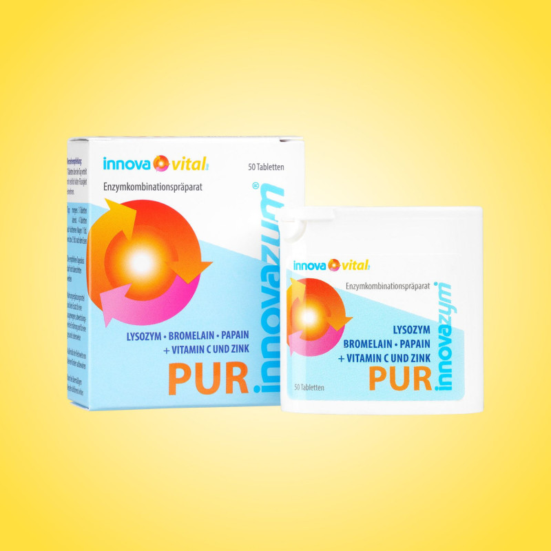 innovazym PUR Vitamin C + Zink Tabletten