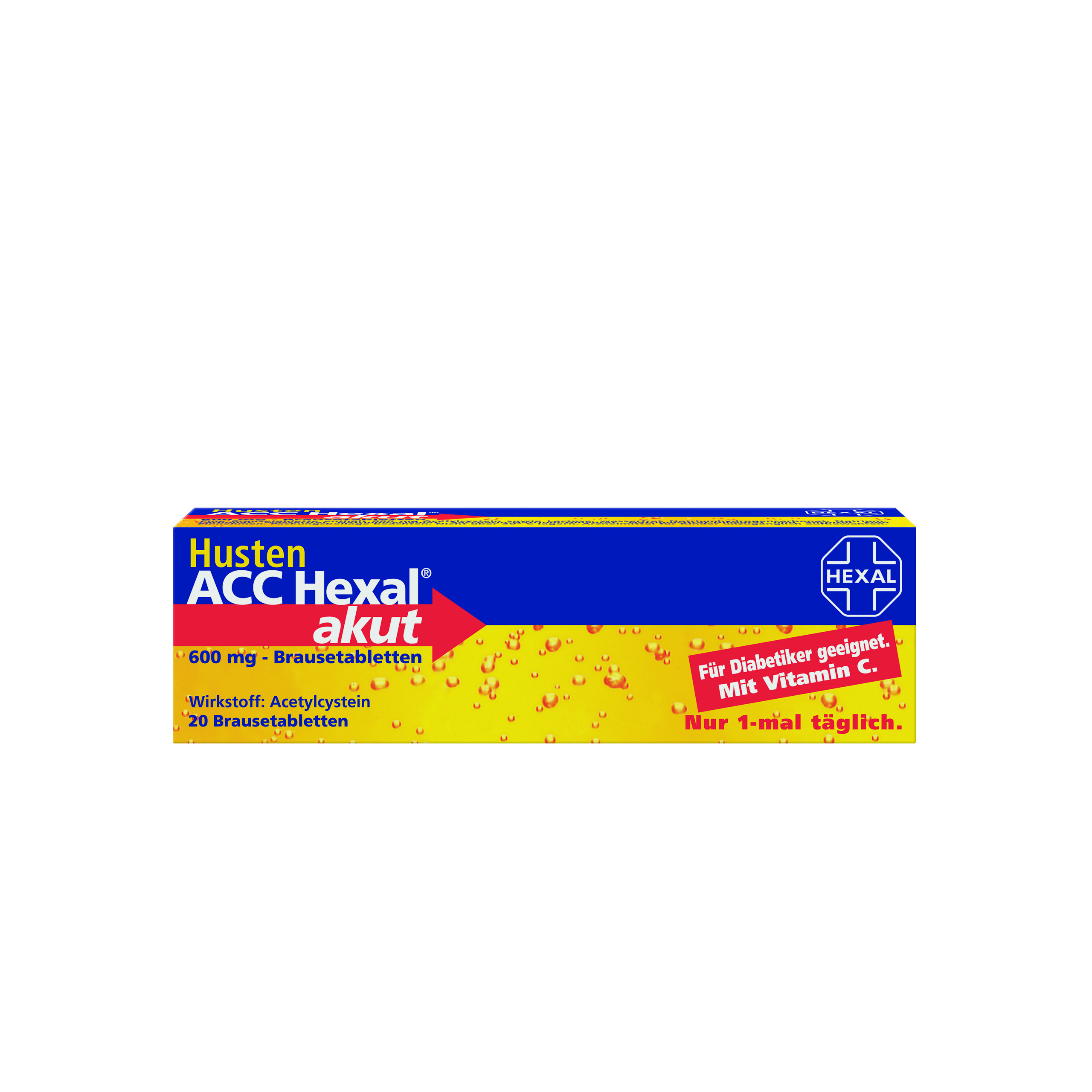Husten ACC Hexal akut Brausetabletten 600 mg