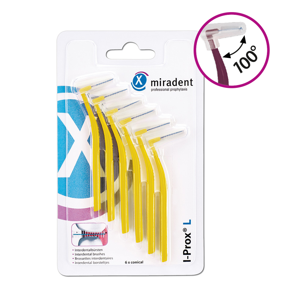 Miradent I-Prox L 6 Stk. Gelb