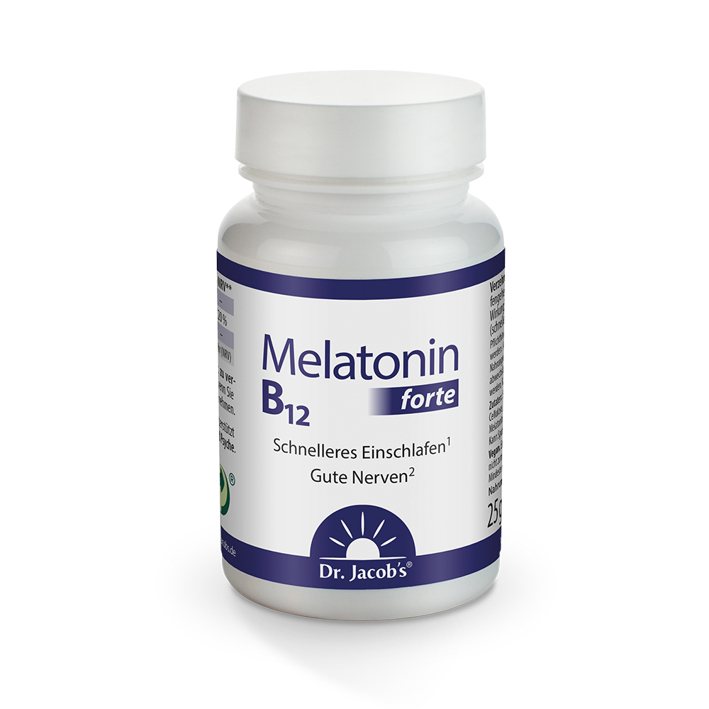 Dr. Jacob’s Melatonin B12 forte Tabletten 90 Stk.