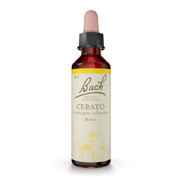 Bachblüte Nr. 5 Cerato Tropfen 20 ml