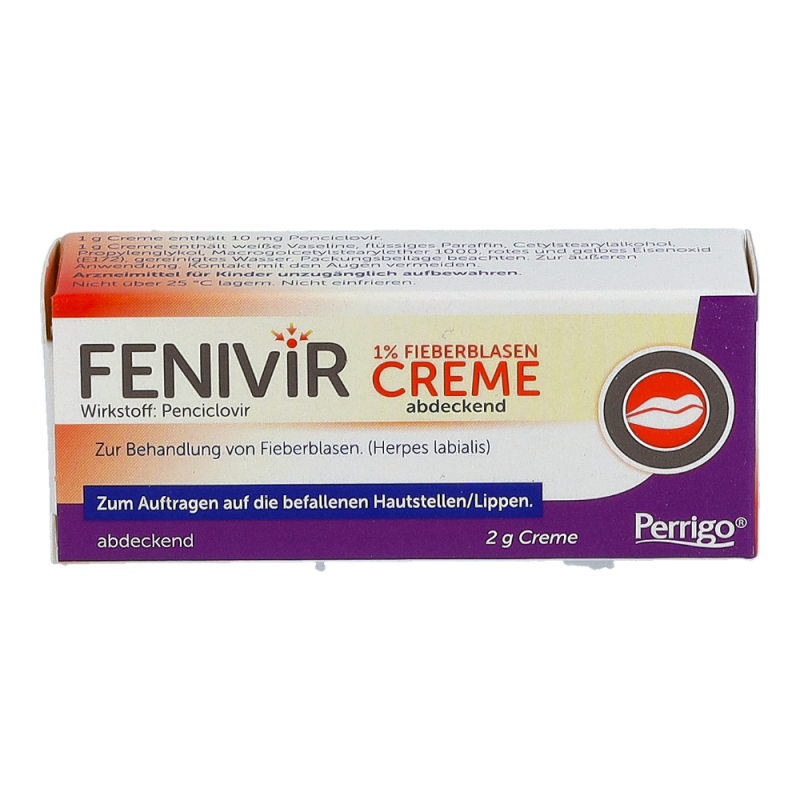 Fenivir Fieberblasen Creme 1% abdeckend 2 g - 2g