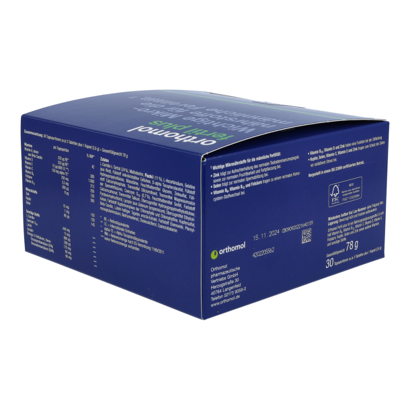 Orthomol Fertil plus Kapseln und Tabletten 30 Stk. - 30 Stück